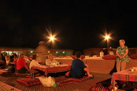 Red Dunes Evening Desert Safari With BBQ Dinner At Bedouin Camp