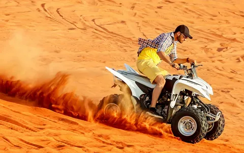 Red Dunes Morning Desert Safari With Quad Bike Rude